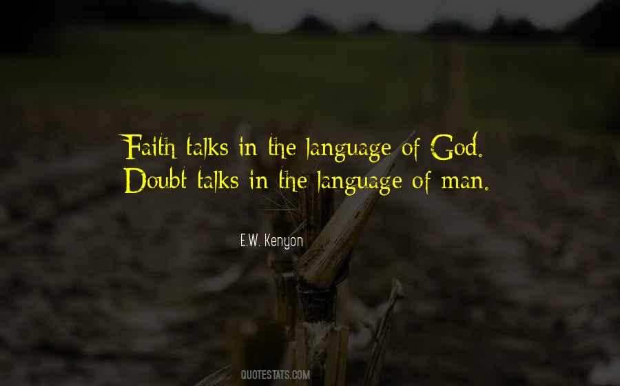 Language Of God Quotes #1425944