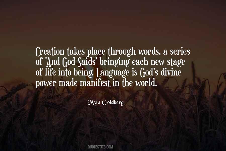 Language Of God Quotes #1499377