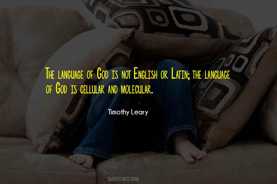 Language Of God Quotes #1759350