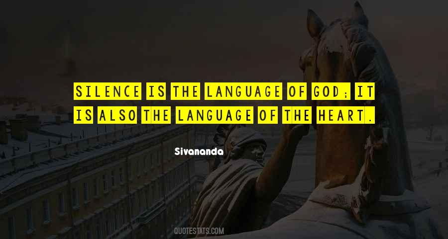 Language Of God Quotes #515032