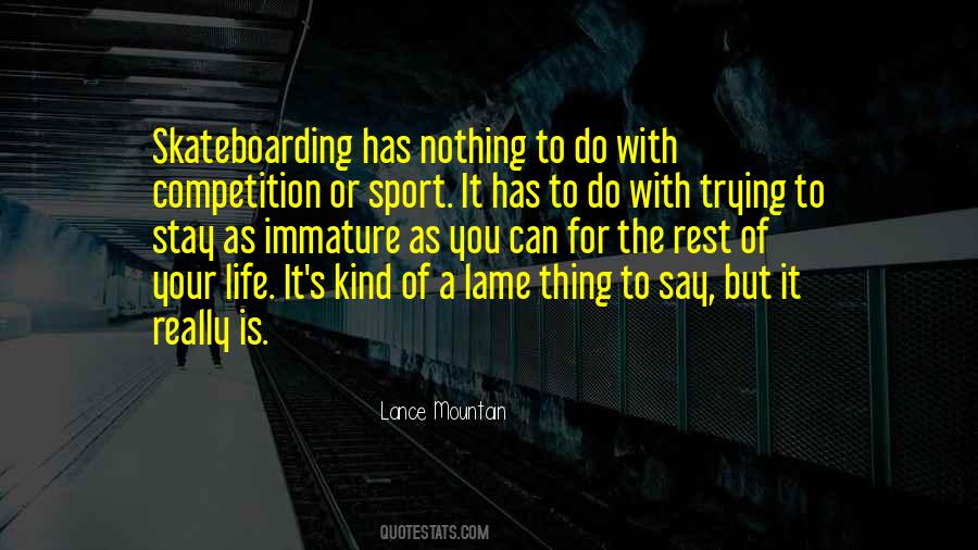 Life Sports Quotes #248866