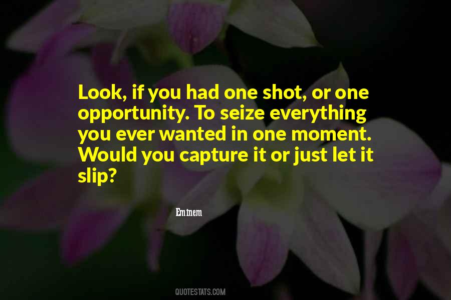 Just One Moment Quotes #182366