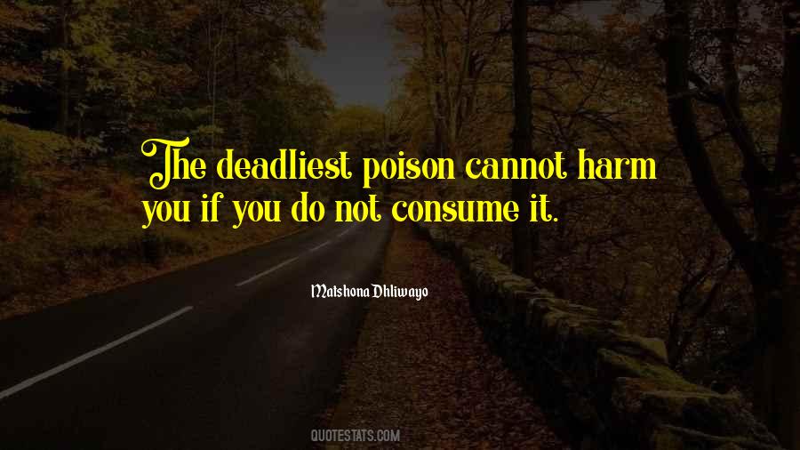 Poison Words Quotes #258727