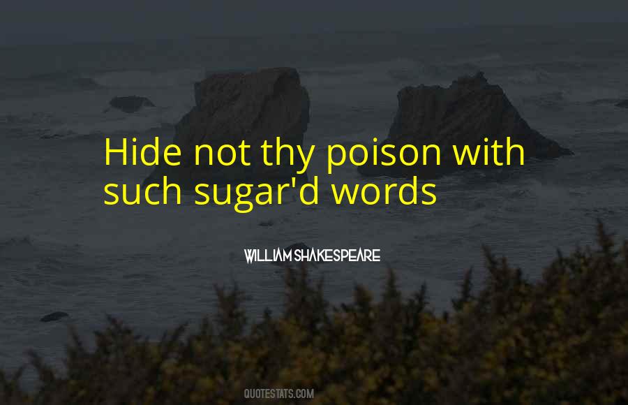 Poison Words Quotes #313699