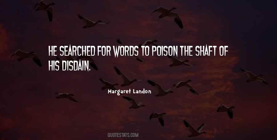 Poison Words Quotes #953798