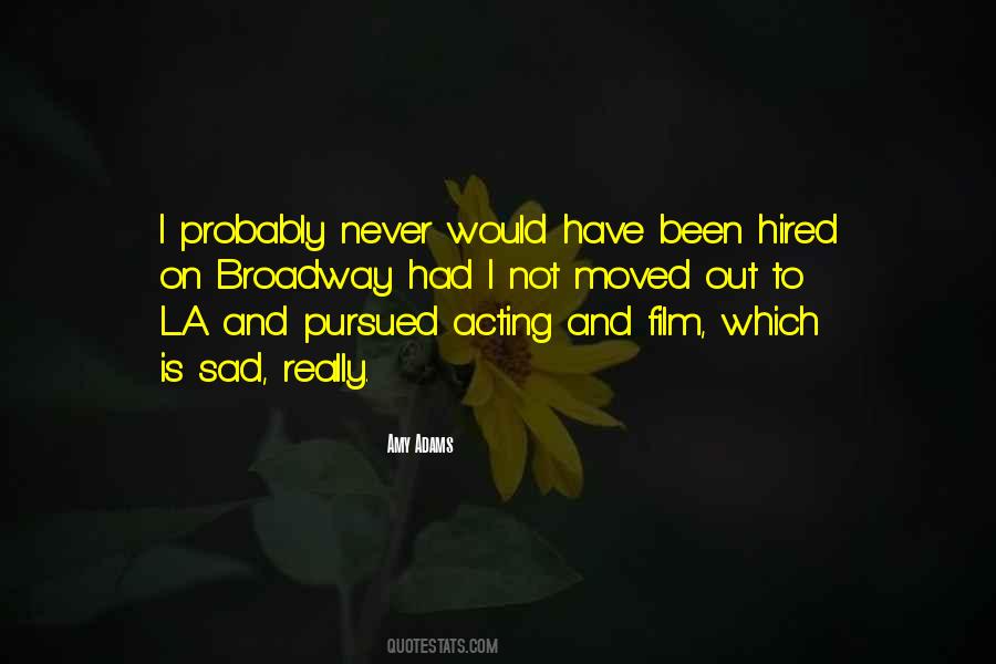 Not Moved On Quotes #1771308