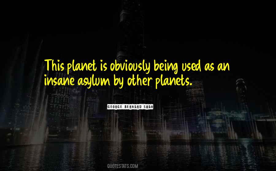Quotes About Other Planets #104819