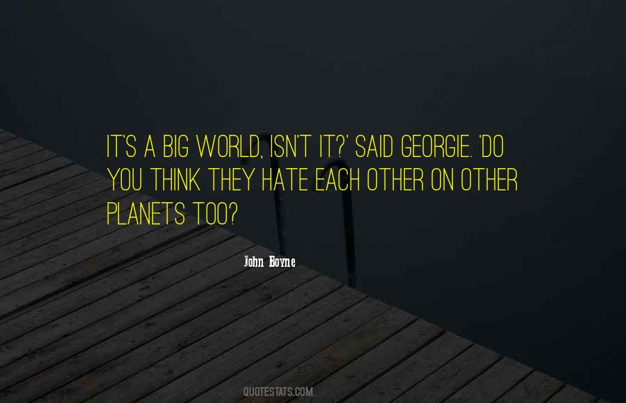 Quotes About Other Planets #204955