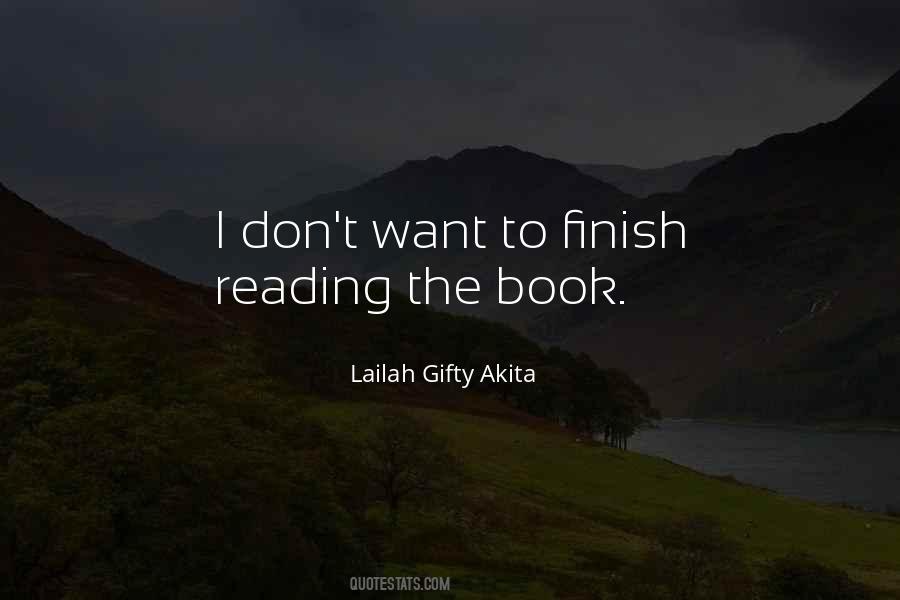 Finish Reading A Book Quotes #1787424