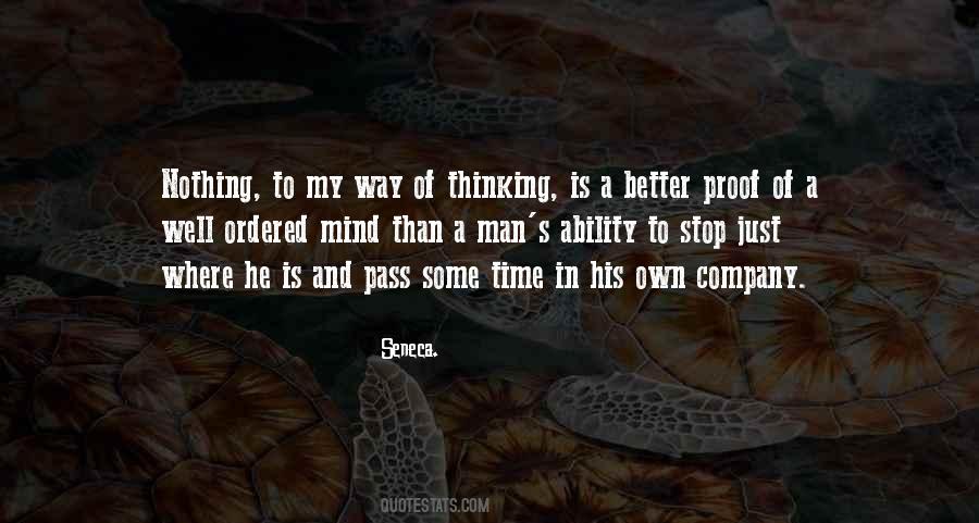 Man Of My Own Quotes #1265560