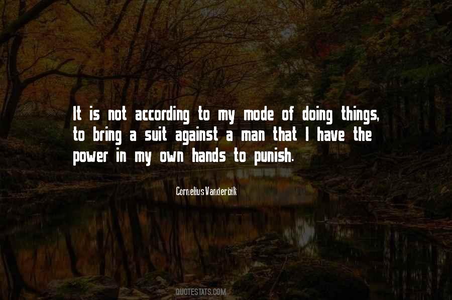 Man Of My Own Quotes #32484