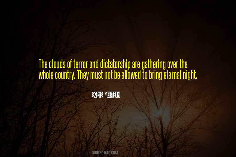 Terror By Night Quotes #1034373