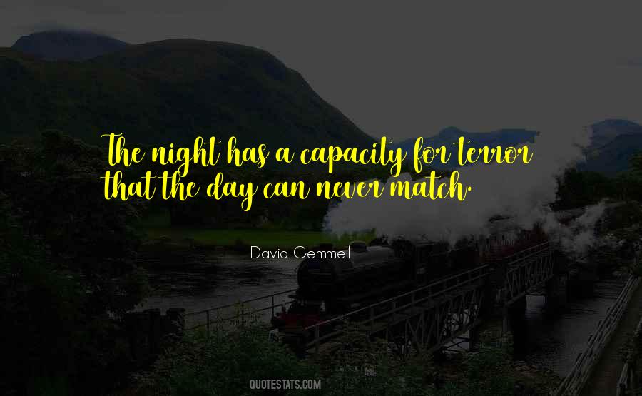 Terror By Night Quotes #1559771