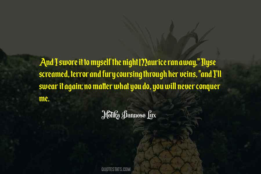 Terror By Night Quotes #303975