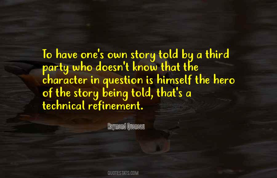 Who Is A Hero Quotes #1202688