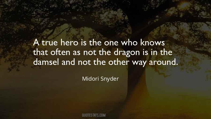 Who Is A Hero Quotes #131631