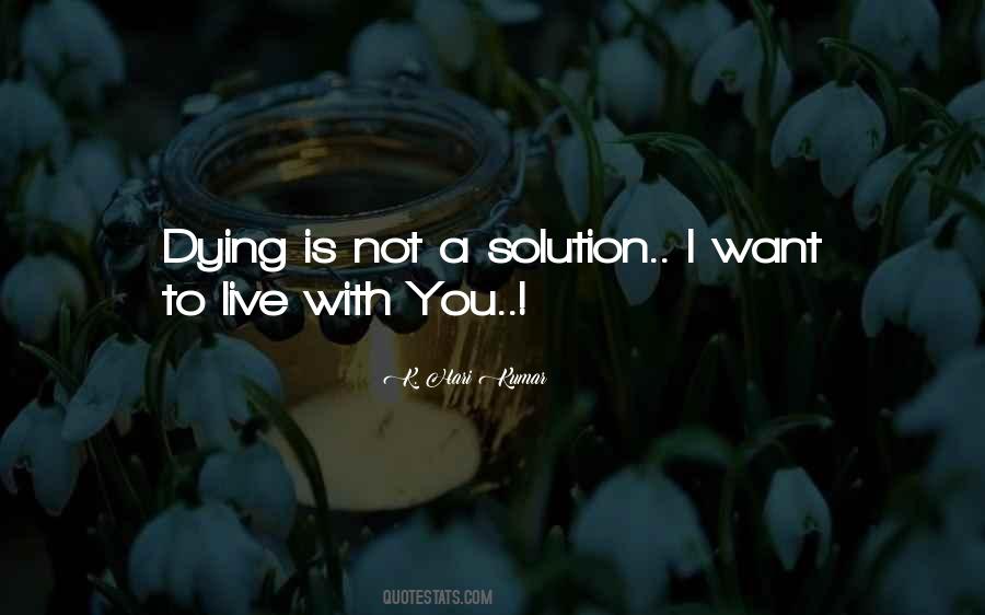 Love Is Dying Quotes #1159392