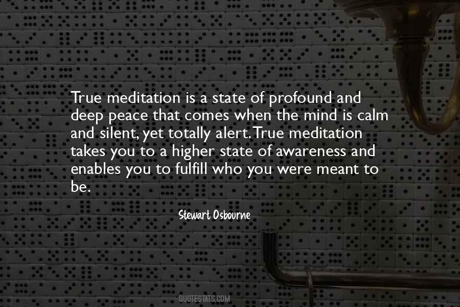 Deep Peace Quotes #1222756