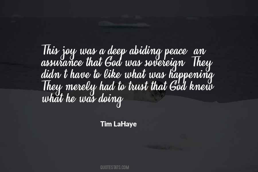 Deep Peace Quotes #1330656
