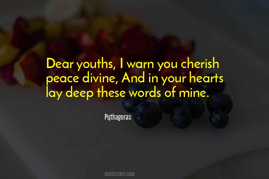 Deep Peace Quotes #1366713