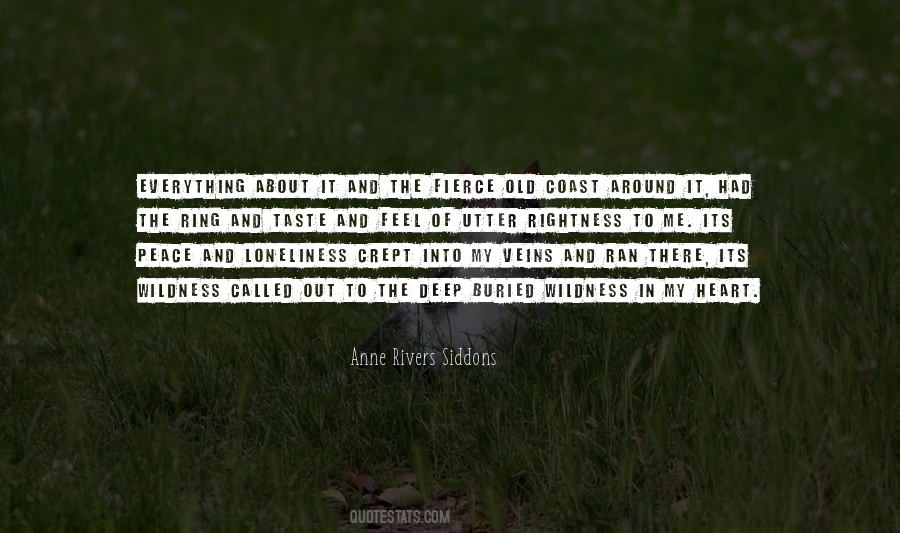 Deep Peace Quotes #1464326