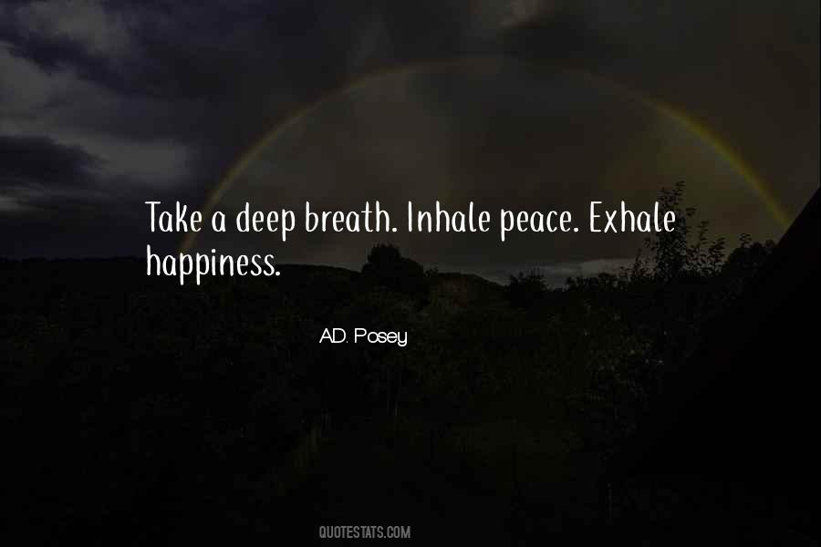 Deep Peace Quotes #169278