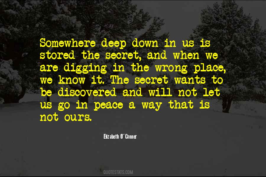 Deep Peace Quotes #301349
