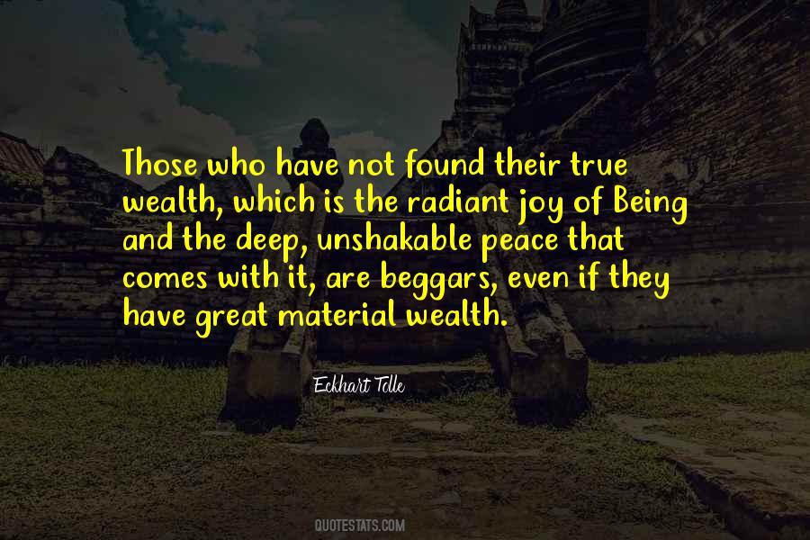 Deep Peace Quotes #415949