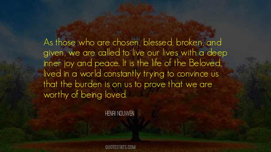 Deep Peace Quotes #757005