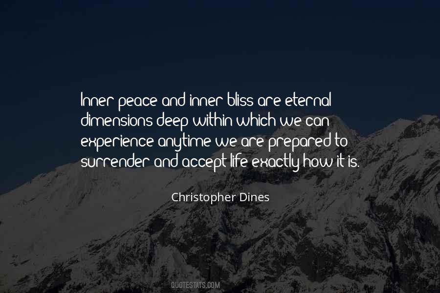 Deep Peace Quotes #768940