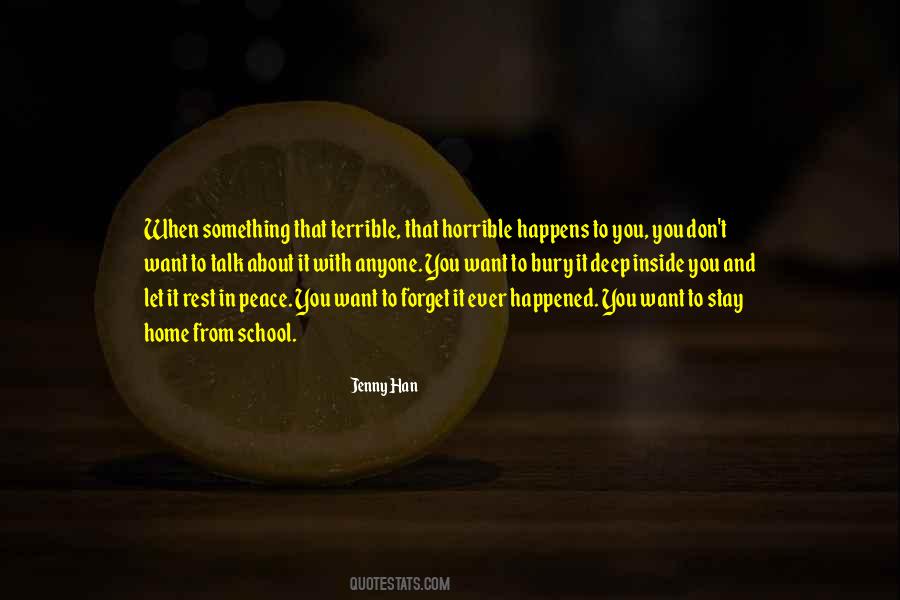Deep Peace Quotes #845959
