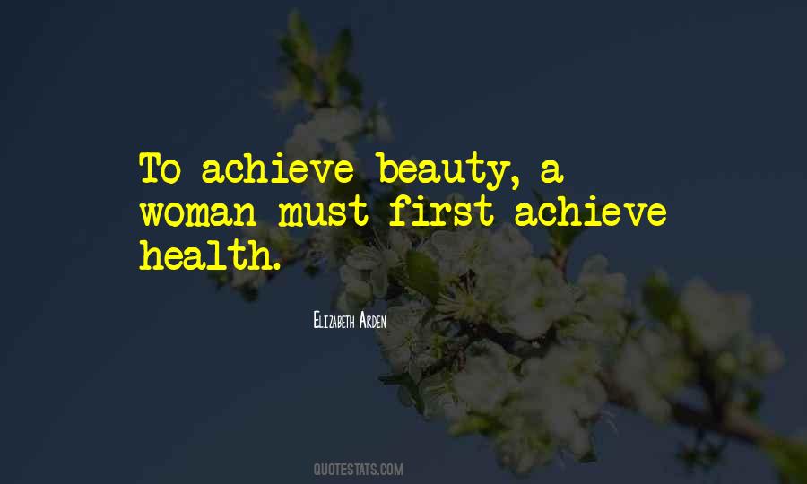 Beauty Health Quotes #1302987