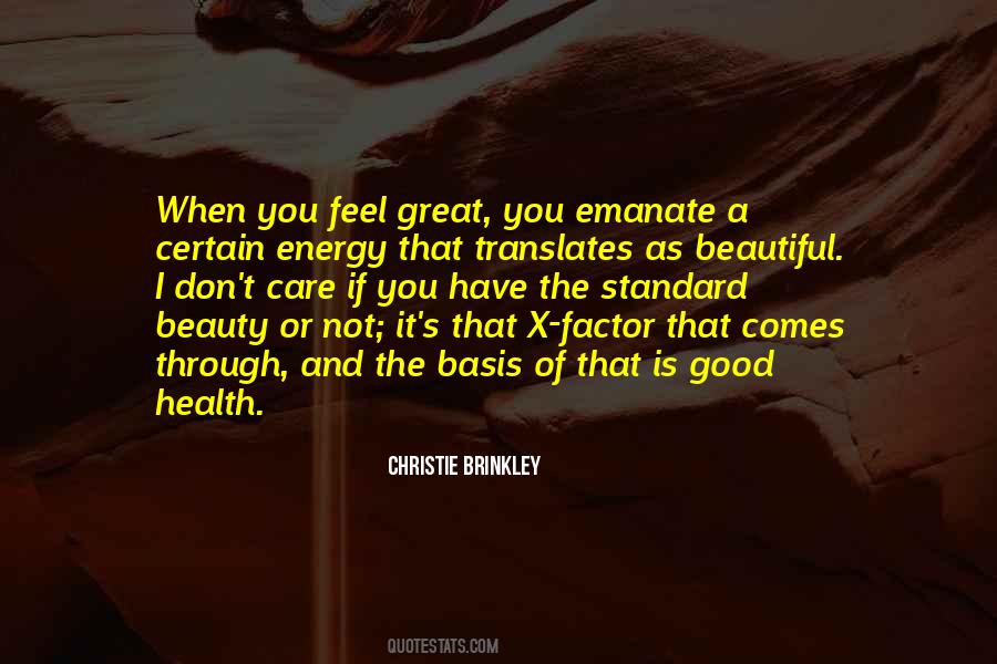 Beauty Health Quotes #830899