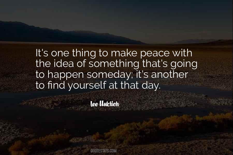 Make Something Of Yourself Quotes #119365