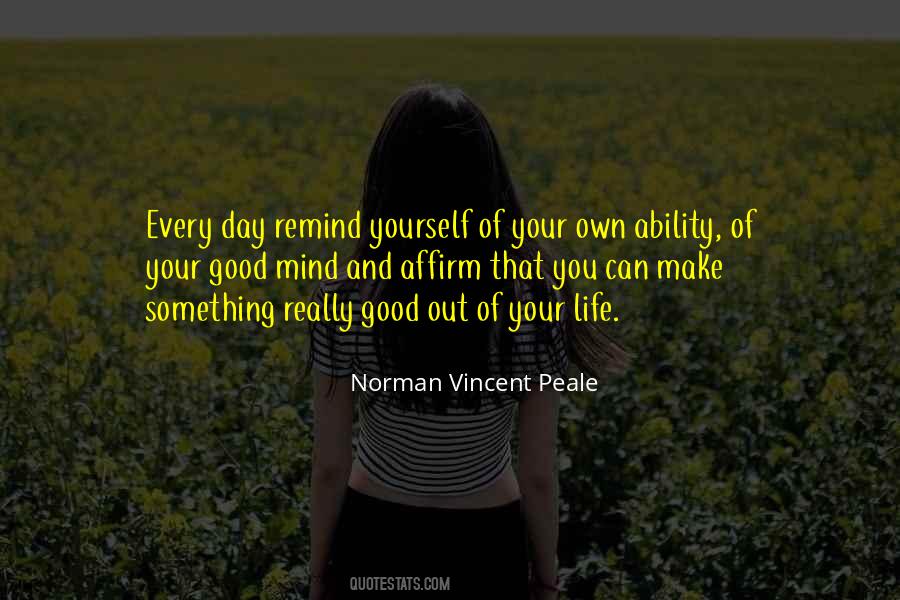 Make Something Of Yourself Quotes #1287824