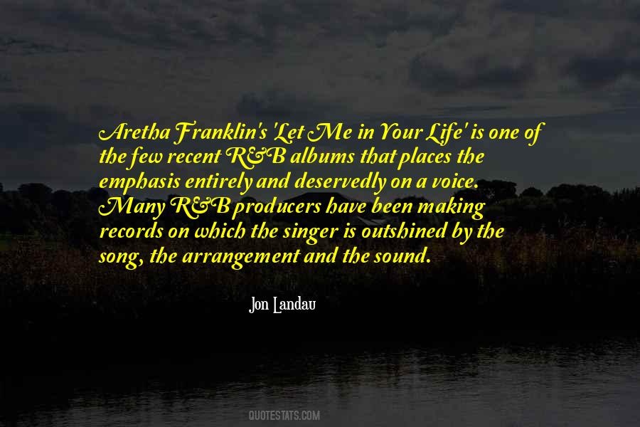 Singer Song Quotes #1048827