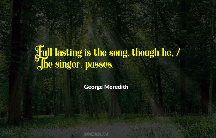 Singer Song Quotes #108811