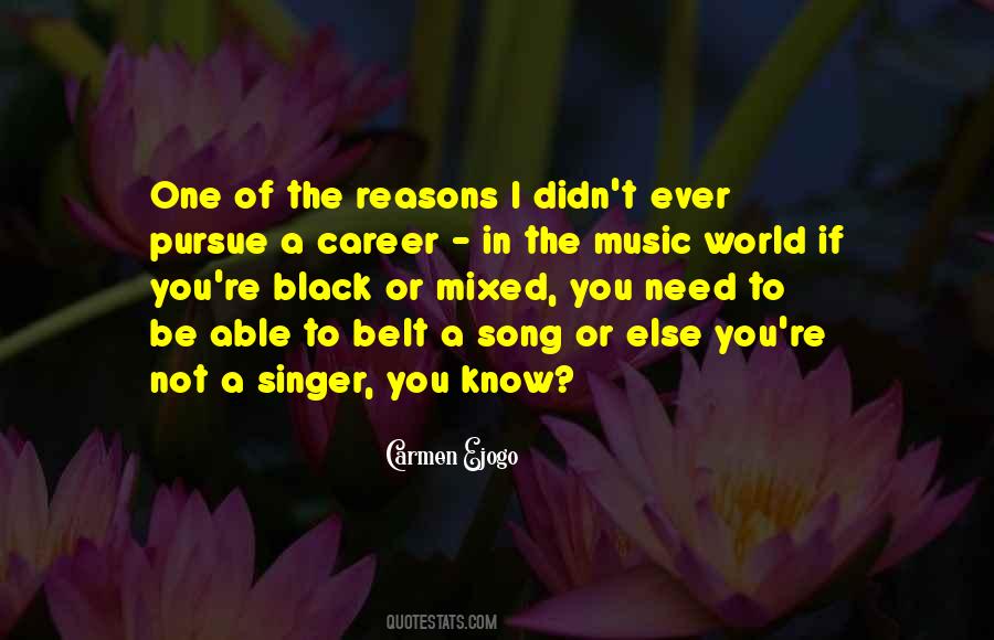 Singer Song Quotes #1584577
