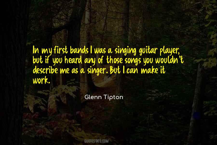 Singer Song Quotes #1659185
