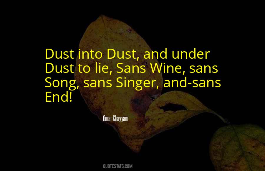 Singer Song Quotes #796185