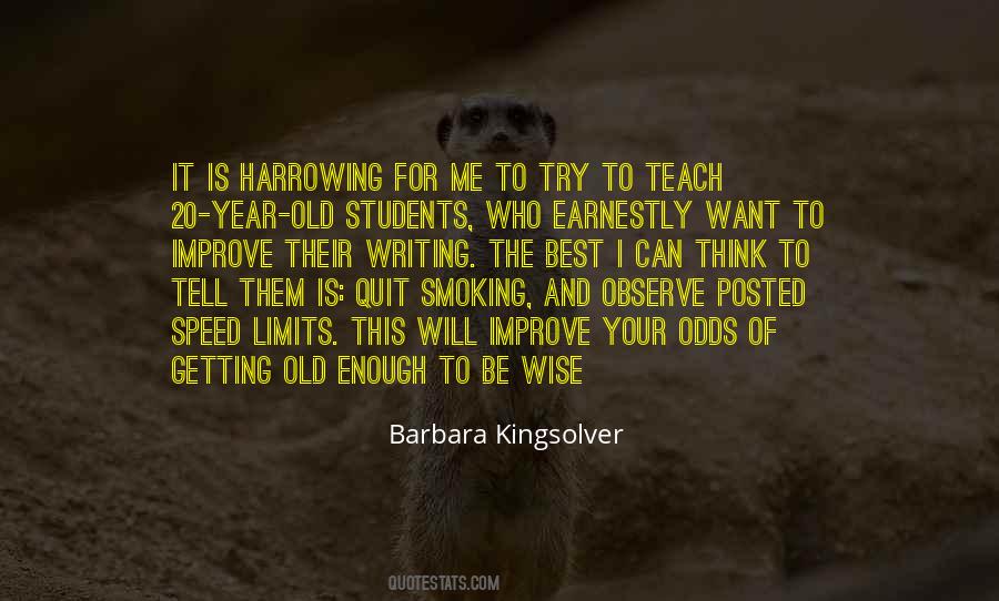 Quotes About Old Students #113028