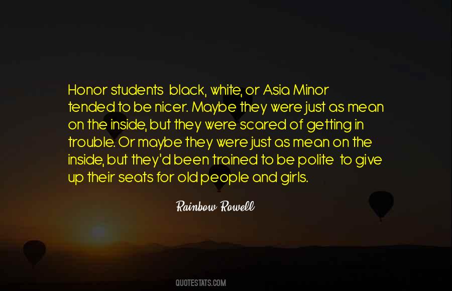 Quotes About Old Students #1804994
