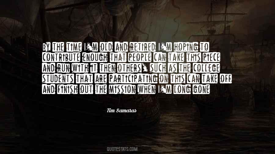 Quotes About Old Students #502023