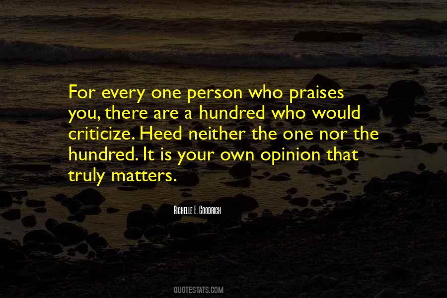You Are Your Own Person Quotes #957478