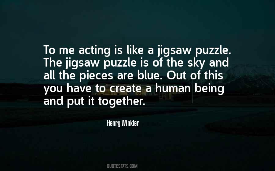 Like A Puzzle Quotes #1290117