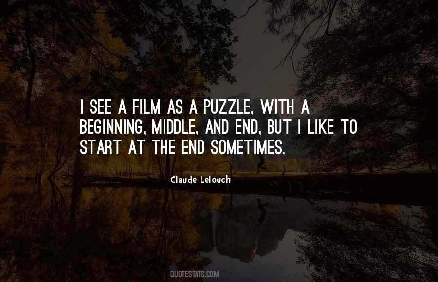 Like A Puzzle Quotes #609745