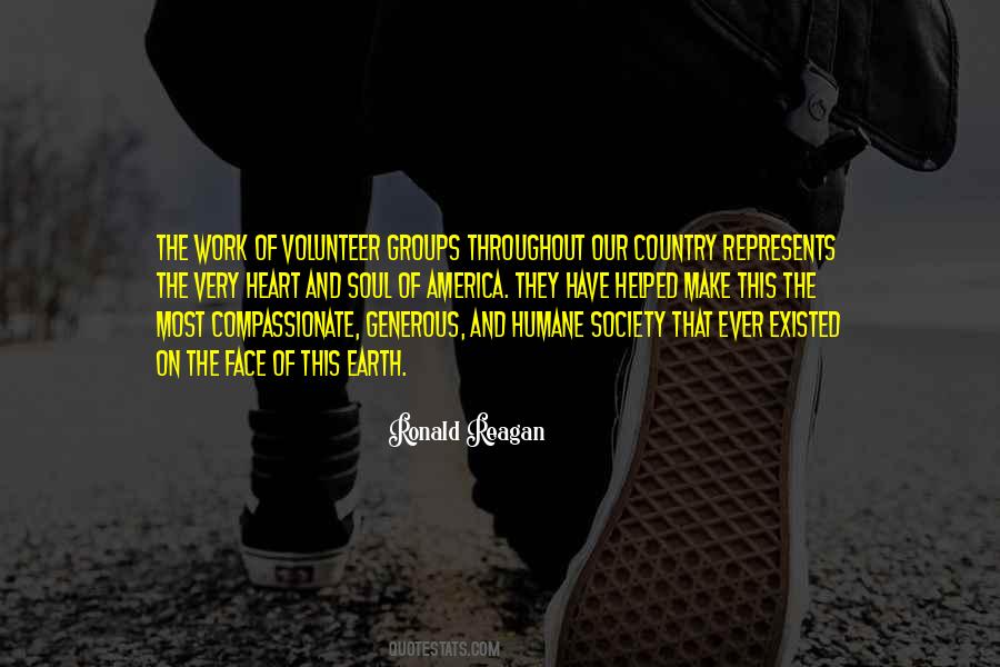 Heart Of A Volunteer Quotes #1162495