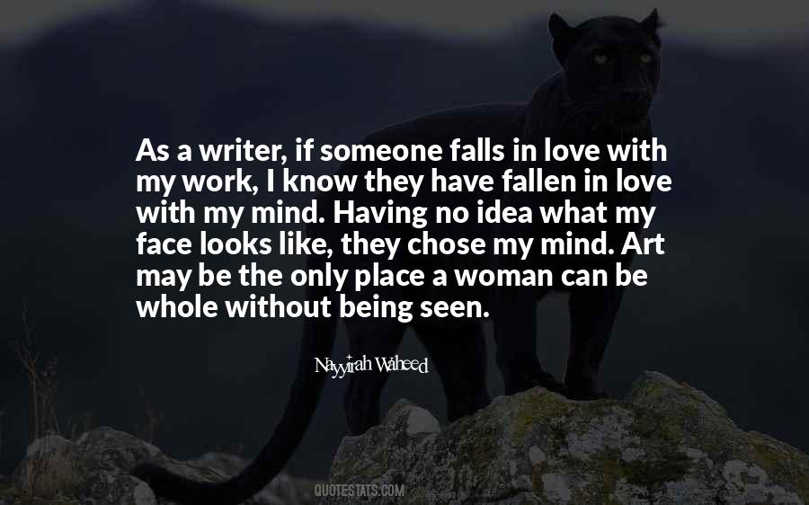 Quotes About If A Writer Falls In Love #382876
