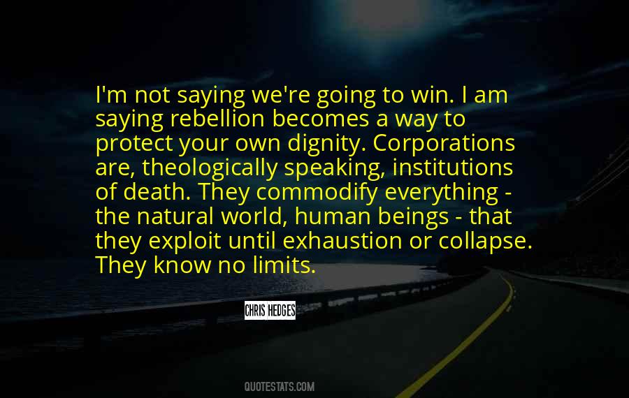 Your Own Limits Quotes #1298068