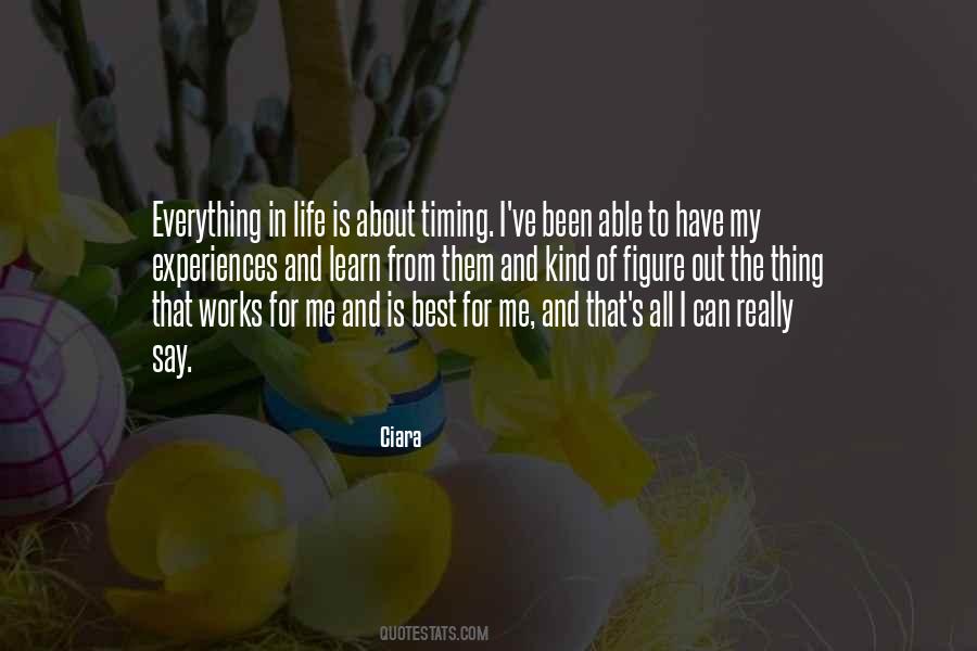 Everything Works Out For The Best Quotes #1077389